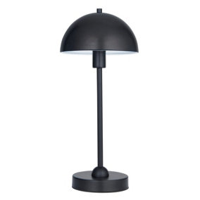 Luminosa Saroma Complete Table Lamp, Matt Black Paint