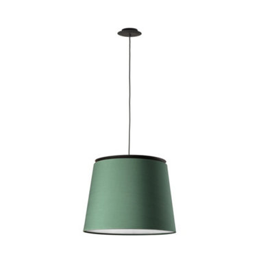 Luminosa Savoy Cylindrical Pendants Green, E27