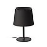 Luminosa Savoy Table Lamp Round Tapered Black, E27