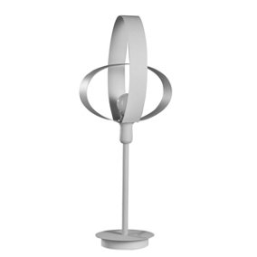 Luminosa Serena Designer Tall Table Lamp, White