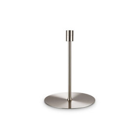 Luminosa Set Up Tall Table Lamp Base Only Nickel