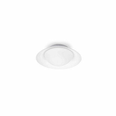 Luminosa Side Led White Flush Ceiling Lamp G9