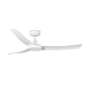Luminosa Siros White Ceiling Fan With DC Motor Smart - Remote Included