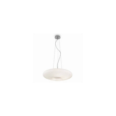 Luminosa Smarties Bianco  5 Light  Large Ceiling Pendant White, E27