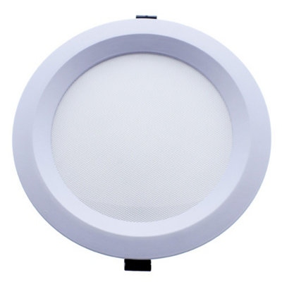 Luminosa Soner LED Downlight 30W IP44 3CCT 3370Lm UGR19 24cm