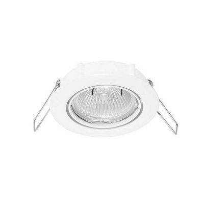 Luminosa Sound Plus 1 Light Recessed Downlight Matt White