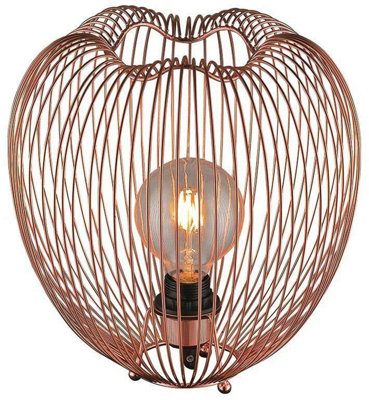 Luminosa Spring Table Lamp Copper, E27