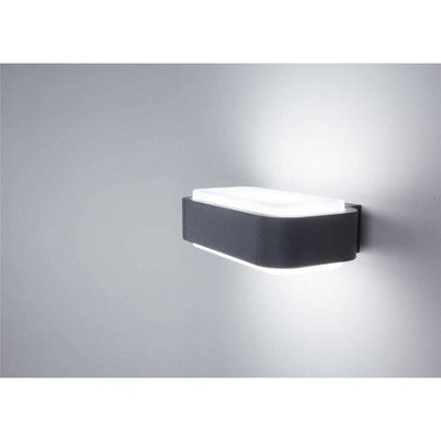 Luminosa Sticker LED Outdoor Wall Light White, Dark Grey IP65