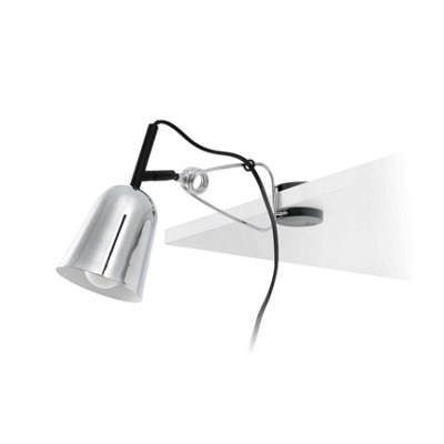 Luminosa Studio 1 Light Clip On Spotlight Chrome, E14 DIY at B&Q