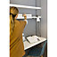 Luminosa Studio White Clip Lamp, E14