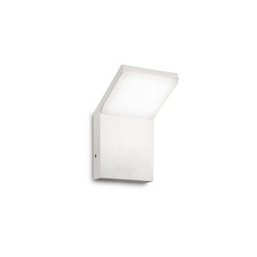 Luminosa Style LED 1 Light Outdoor Wall Light White IP54