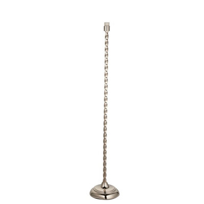 Luminosa Suki  Base Only Floor Lamp, Bright Nickel Plate