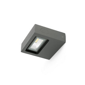 Luminosa Taima LED Outdoor Wall Light Dark Grey IP54