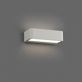 Luminosa Takua Integrated LED Up Down Lighter Outdoor Wall Light White, 3000K, IP65