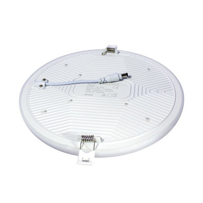 Buy Luminosa Tango LED Recessed Downlight IP54 9W 3000K at B&Q