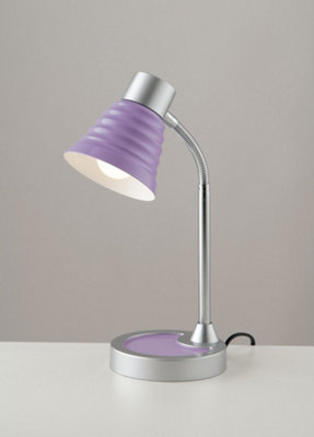 Luminosa Task Table Lamp, Viola, Chrome, E14