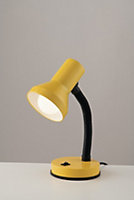 Luminosa Task Table Lamp, Yellow Black, E27
