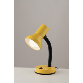 Luminosa Task Table Lamp, Yellow Black, E27