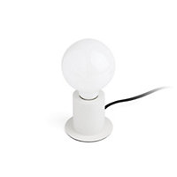 Luminosa Ten White The Simple Table Lamp