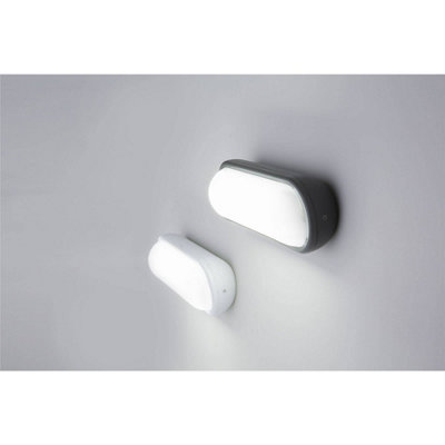 Luminosa Tone LED Outdoor Wall Light White, Dark Grey IP65