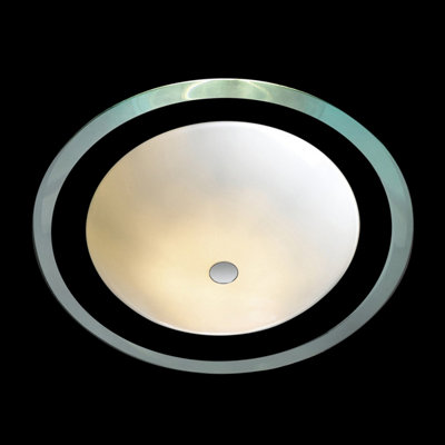 Luminosa Torino Modern 2 Light Flush Ceiling Light, G9
