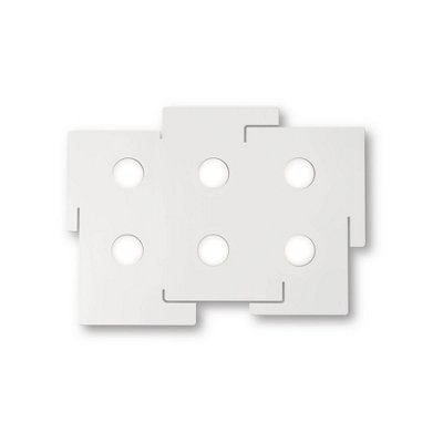 Luminosa Totem 6 Light Ceiling Light White