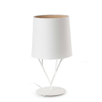 Luminosa Tree 1 Light Table Lamp White, E27