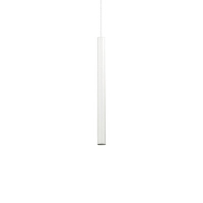 Luminosa Ultrathin LED 1 Light Slim Ceiling Pendant White