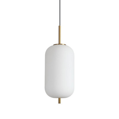 Luminosa Umile 22cm LED Globe Pendant Ceiling Light White 3000K