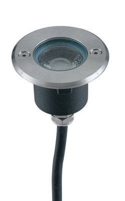 Luminosa WALK Outdoor LED Recessed Floor & Decking Steel, IP67 160lm 4000K 6.8x8.8cm