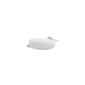 Luminosa Wide 90Mm LED Recessed Ceiling Downlight White, IP54 8.5W 4000K 803lm