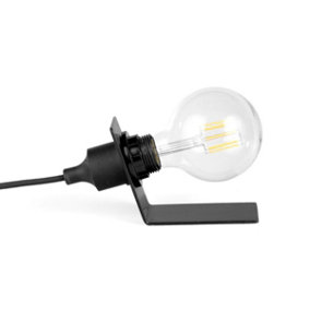 Luminosa Wire Basic Table Lamp, Black