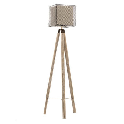 Luminosa Zazu Tripod Tripod Floor Lamp, Wood