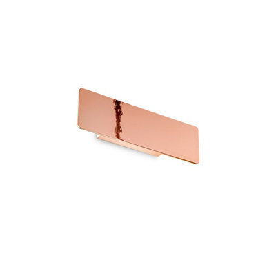 Luminosa ZIG ZAG 29cm Integrated LED Wall Lamp Copper, 3000K