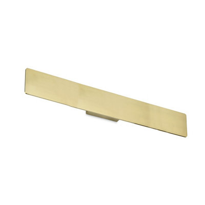 Luminosa Zig Zag Integrated Led Wall Lamp Brass 75cm 3000K DIY at B&Q