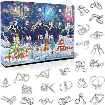 Lupin Lock Puzzle Countdown Calendar Blind Boxes