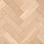 Lusso Carrara Luxe Invisible Oiled Oak Herringbone Engineered Wood Flooring