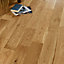 Lusso Uniqo Natural Brushed & Lacquered Engineered Oak Flooring