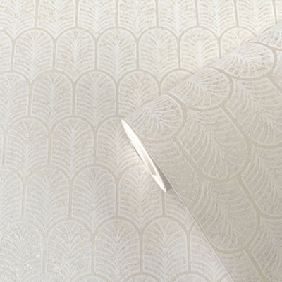 Lustre Collection Geo Arch Wallpaper Roll