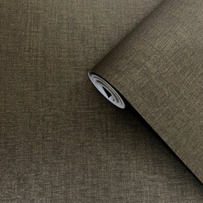 Lustre Collection Smooth Sheen Plain Wallpaper Roll