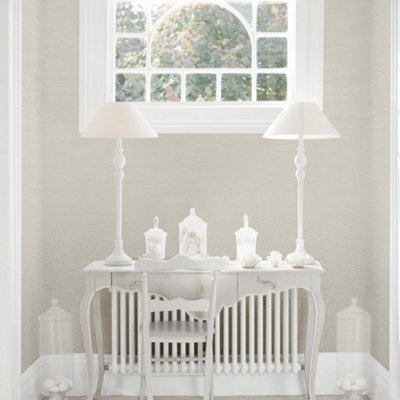 Lustre Collection Smooth Sheen Weave Wallpaper Roll