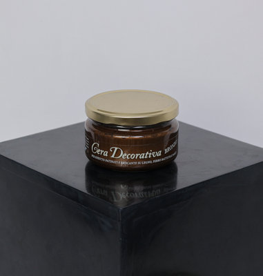 Lustre Metallic Waxes - Intense Decorative Paste Waxes 200ml in Colour BRONZE