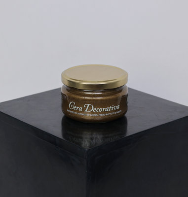 Lustre Metallic Waxes - Intense Decorative Paste Waxes 200ml in Colour RICH GOLDEN GOLD