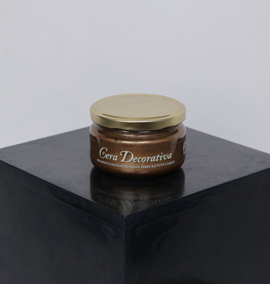 Lustre Metallic Waxes - Intense Decorative Paste Waxes 200ml in Colour RICH PALE ANTIQUE GOLD