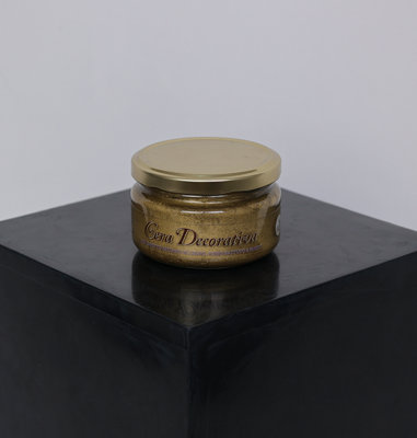 Lustre Metallic Waxes - Intense Decorative Paste Waxes 200ml in Colour RICH PALE GOLD