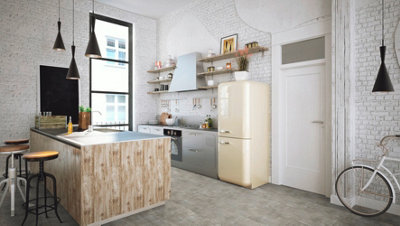 Luvanto Click Plus New Concrete LVT Luxury Vinyl Flooring 2.22m²/pack Price Comparisons | Compare The Build