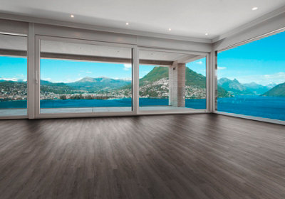 Luvanto Click Plus Smoked Charcoal LVT Luxury Vinyl Flooring 2.20m²/pack