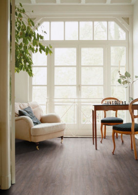 Luvanto Click Plus Vintage Grey Oak LVT Luxury Vinyl Flooring 2.20m²/pack Price Comparisons | Compare The Build