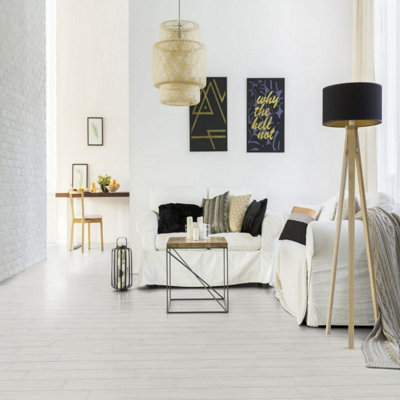 Luvanto Design Arctic Maple Wood Effect Glue Down Luxury Vinyl Tile ...