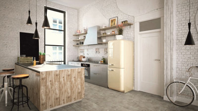 Luvanto Design Weathered Concrete LVT Luxury Vinyl Flooring 3.34m²/pack Price Comparisons | Compare The Build